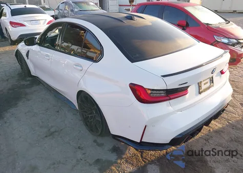 2025 BMW M3 Competition xDrive from USA, damaged, VIN WBS33HJ01SFT93064